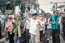 Kampanye di Kota Batu, Cak Imin Keliling Kampung Dadaprejo Sambil Bunyikan Kentongan Perubahan