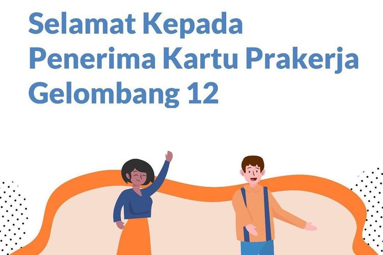 Pengumuman hasil seleksi gelombang 12 Prakerja, Rabu (3/3/2021).