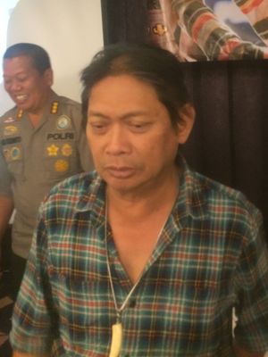 Peneliti Lembaga Ilmu Pengetahuan Indonesia (LIPI) Hermawan Sulistyo saat ditemui di Hotel Hotel Diradja, Jalan Kapten Pierre Tendean, Jakarta Selatan, Selasa (11/12/2018).