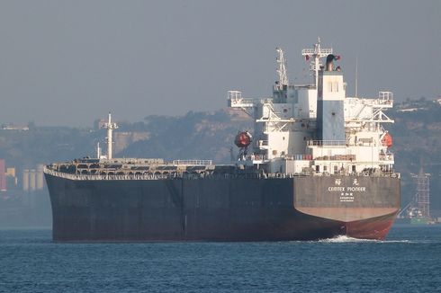 Kapal Kargo Singapura Lepaskan Sinyal Tanda Bahaya di Tanjung Ular Bangka