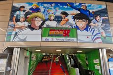 Mengunjungi Stasiun Captain Tsubasa di Tokyo