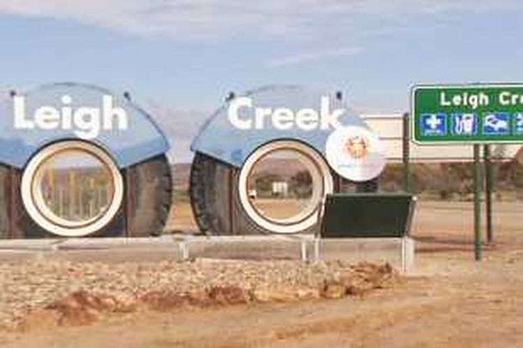 Kota Leigh Creek, di Australia Selatan dijual