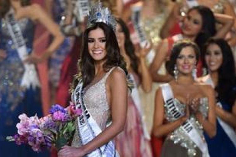 Dalam ajang Miss Universe, Paulina Vega menyebutkan ingin menyaksikan perdamaian di Kolombia