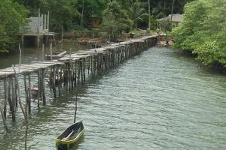 Pemping Island Resort di Batam, Provinsi Kepulauan Riau.