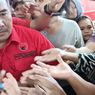 Puluhan Anak dan Emak-emak Berebut Es Krim, Kader PDI Perjuangan Kewalahan