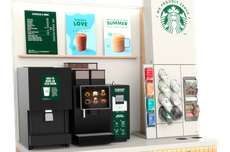 Mesin Kopi Otomatis dan Gerai Mini Starbucks dari Nestle Professional, Seperti Apa?