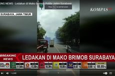 Ledakan di Mako Brimob Surabaya, Kapolda Jatim: Belum Ada Laporan Korban Jiwa