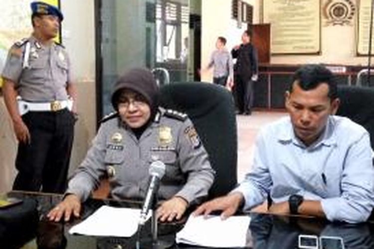 AKBP Ganda Saragih Kasubdit I Jatanras Ditreskrimum Polda DIY saat menceritakan perjalanan dr Rica