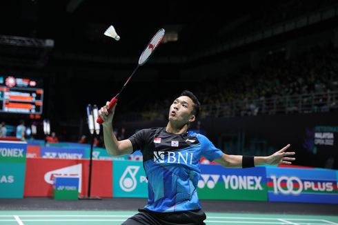 Ke 16 Besar Malaysia Open 2022, Jonatan Christie Sikat 2 Lawan Sekaligus 