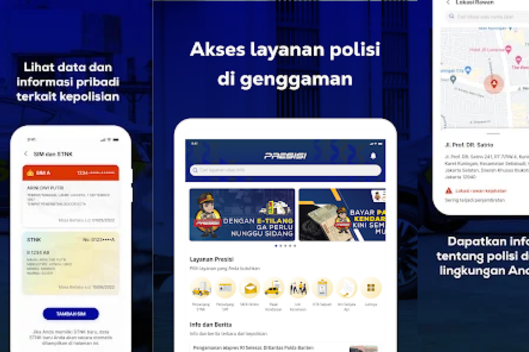 Aplikasi Presisi Super App Polri