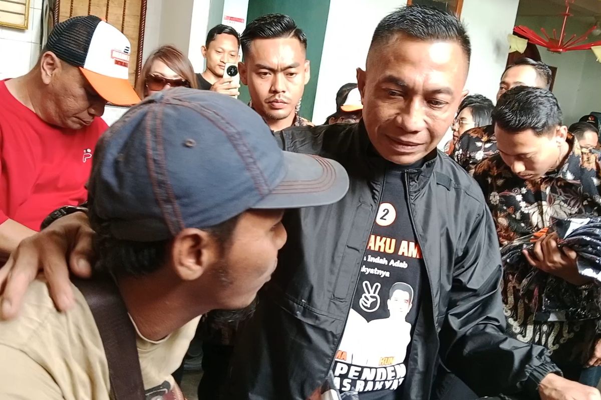 Bertemu Dharma Pongrekun, Pedagang Kopi Keliling Curhat Sering Diusir Satpol PP