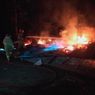 Ditinggal Tengok ke Rumah Saudara, Rumah Warga Giritontro-Wonogiri Ludes Terbakar Api