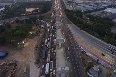 Libur Akhir Tahun, Jasa Marga Batasi Kendaraan di Tol Jakarta-Cikampek