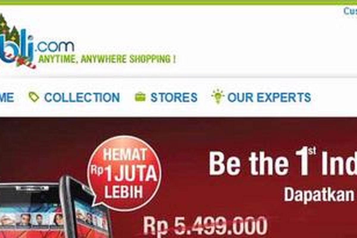 Screenshot Bliblicom 