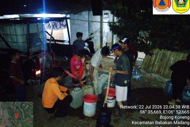 Krisis Air Bersih Landa Bojong Koneng Bogor, 2.321 Warga Terdampak Kekeringan