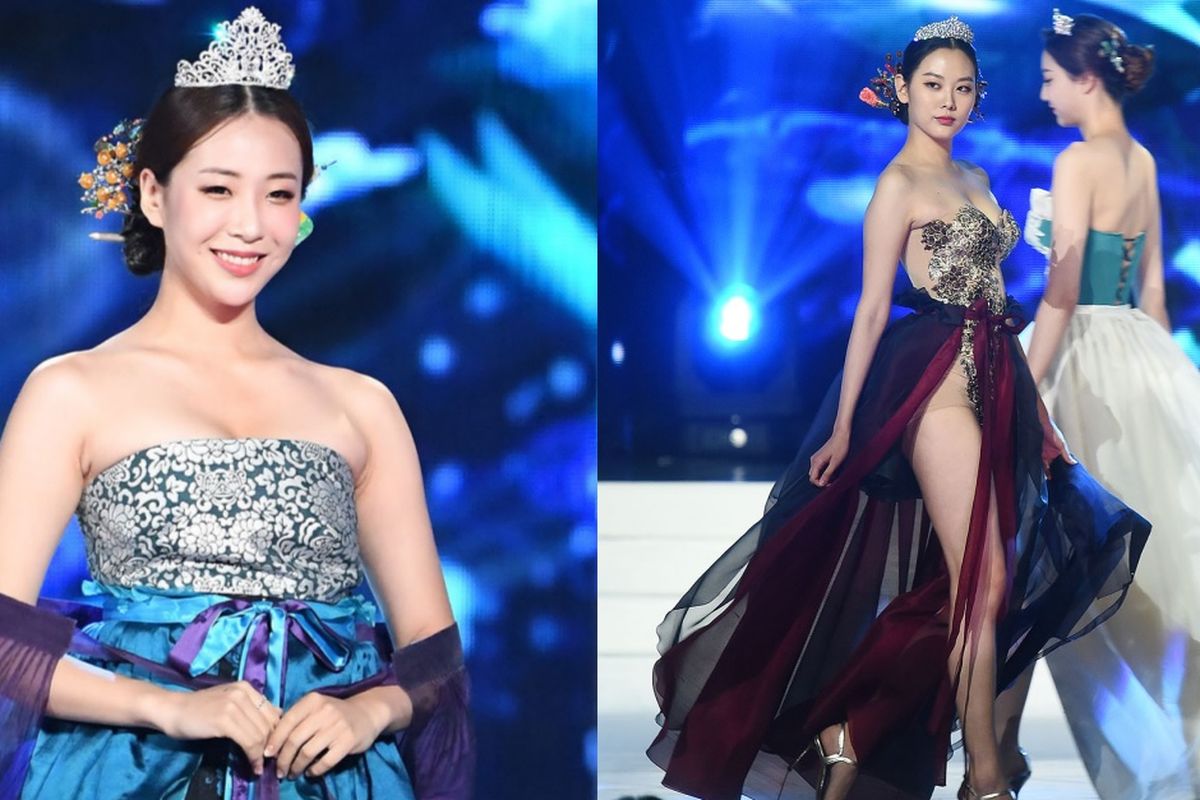 Kontes kecantikan Miss Korea 2019 mendapat kritik keras karena para kontestan mengenakan kostum tradisional hanbok dengan model seksi.
