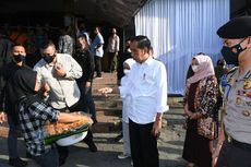 Disambangi Jokowi, Pedagang Pasar Petisah Medan Keluhkan Mahalnya Harga Cabai