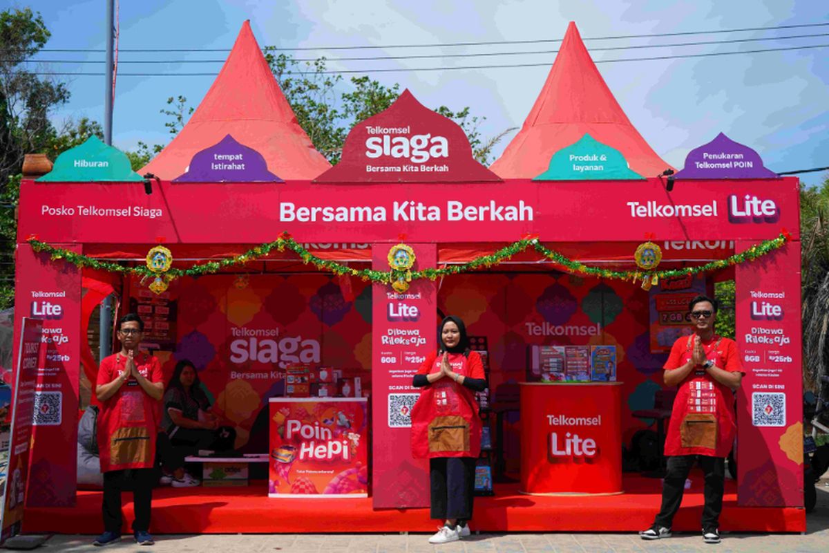 Melalui optimalisasi jaringan broadband terdepan serta ketersediaan produk dan layanan bernilai tambah, Telkomsel sukses mengawal dan melayani pelanggan setia tanpa gangguan yang berarti pada momen Ramadan dan Idulfitri 1445 H. Trafik akses internet Telkomsel meningkat 12,87 persen dibandingkan hari biasa 2024 atau 15,08 persen lebih tinggi dari periode yang sama tahun sebelumnya. 