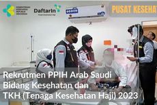 Lowongan Kerja Tenaga Kesehatan Haji 2023, Ini Formasi dan Syarat yang Dibutuhkan