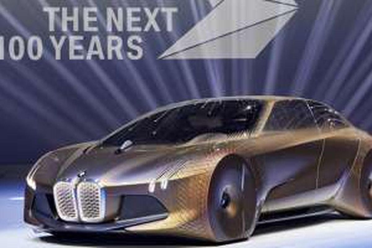 Konsep Vision Next 100 jadi penanda usia seabad BMW.
