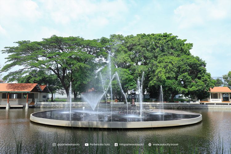Wujud Baru Taman Balekambang di Kota Solo.