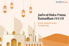 Jadwal Buka Puasa di Tangerang Hari Ini, 9 April 2022