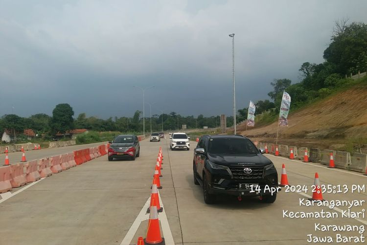 Arus Balik, Jalur Fungsional Di Tol Japek II Selatan Resmi Dibuka