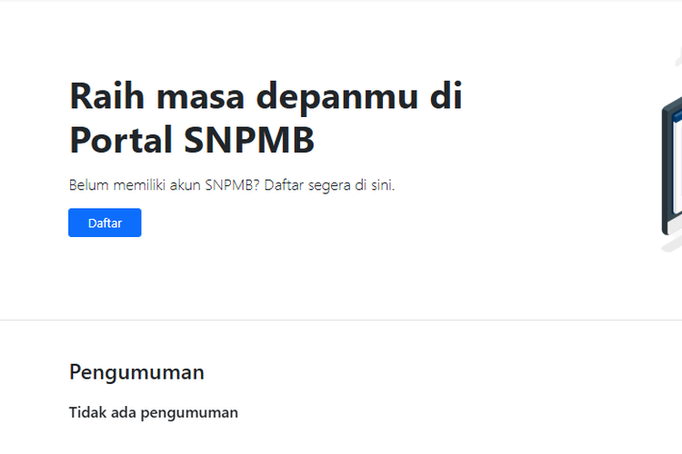 monitorng PDSS di SNBP 2026, mulai 5 januari 2026 lewat laman SNPMBa