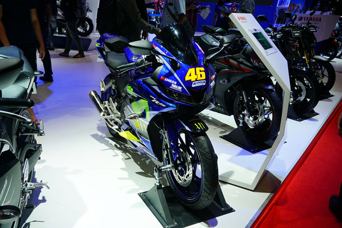 Yamaha R15 full Aksesori di IIMS 2017