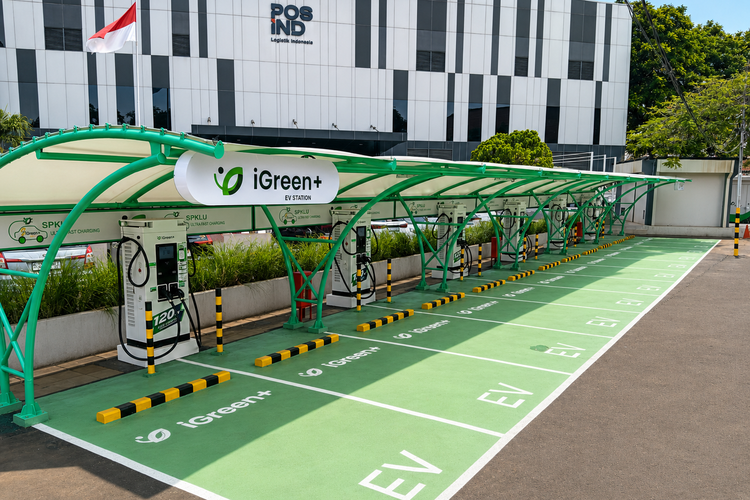 iGreen+ Tambah SPKLU Ultra Fast Charging di Jakarta Pusat