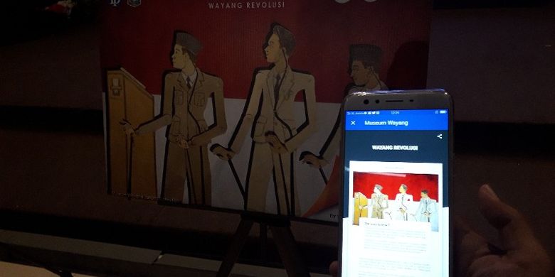 Wisatawan kini bisa mengakses informasi tentang Museum Wayang dengan menggunakan kode QR pada apliaksi Museum Wayang mulai Senin (17/12/2018).