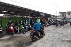 Pengemudi Ojek Online Ingin Punya Shelter di Stasiun Manggarai