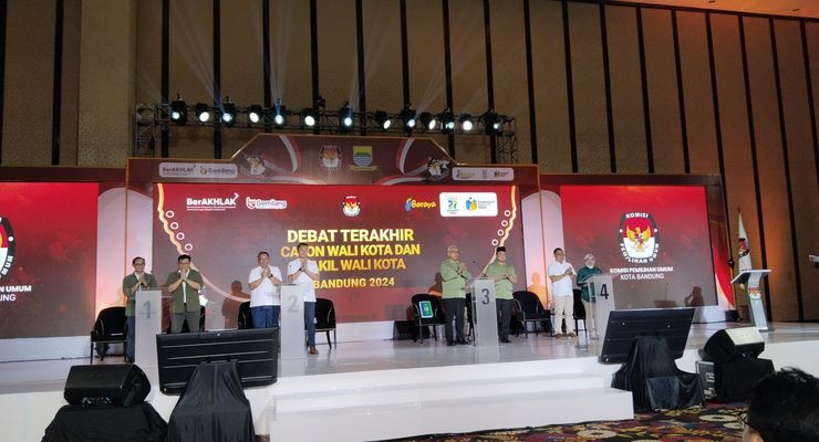 Pilkada Kota Bandung 2024, Daftar Nama 4 Paslon dan Visi Misinya   