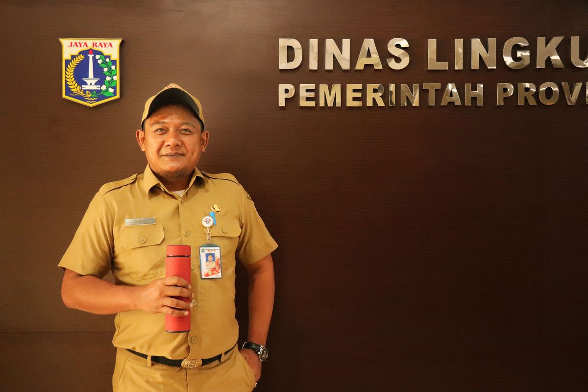 Kepala Bidang Pengurangan dan Penanganan Sampah Dinas Lingkungan Hidup DKI Jakarta, Dedy Setiono