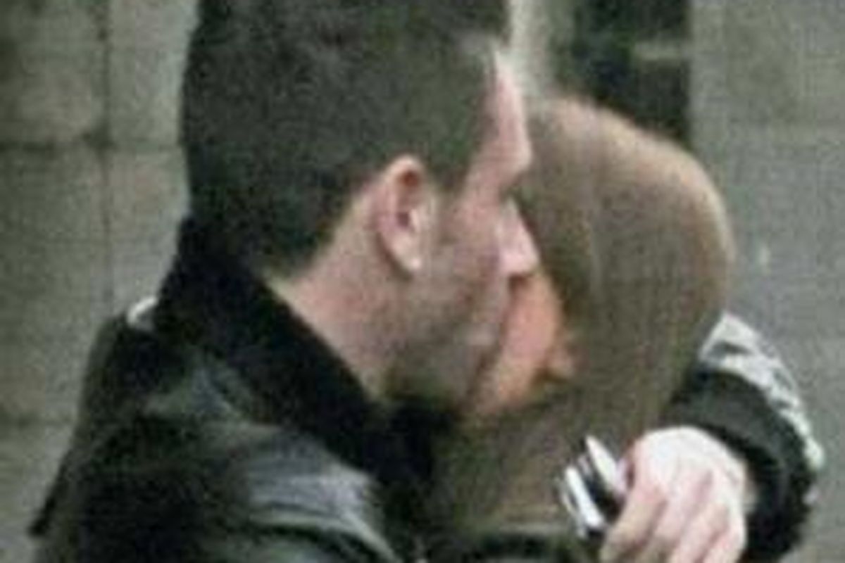 Antonio Cassano dan kekasihnya, Carolina Marcialis.