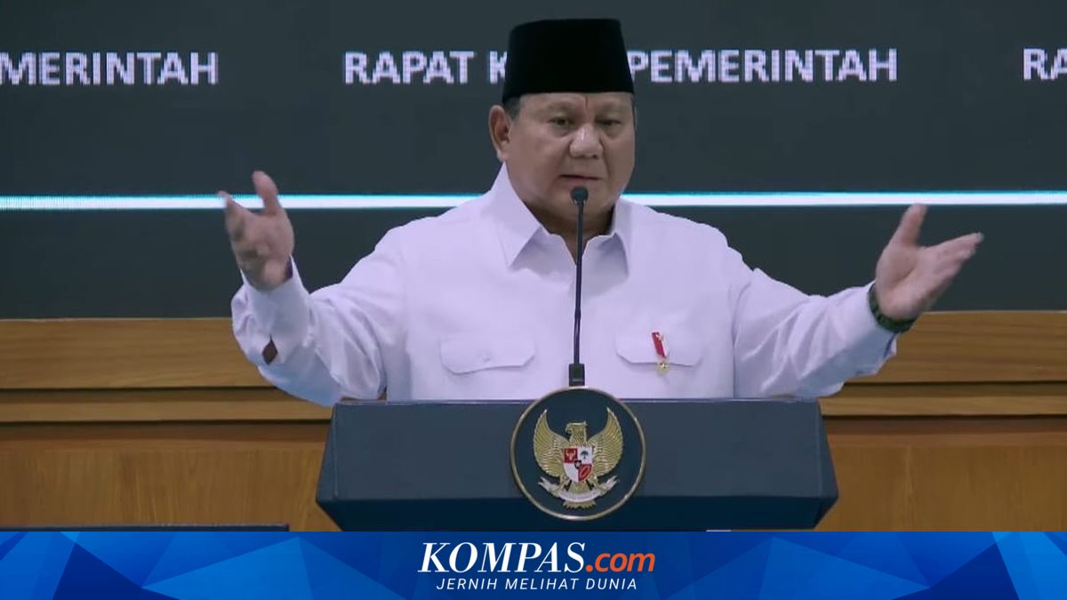 Prabowo kepada Kabinet Merah Putih: Kita Harus Bekerja Sama ~AA

Sumber: