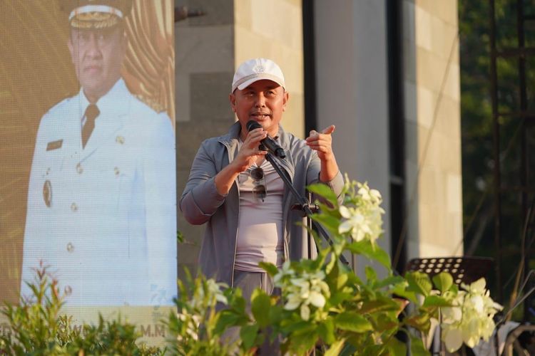 Gubernur Kalteng H. Sugianto Sabran mengadakan silaturahmi dengan mahasiswa lingkup Pemprov Kalteng sekaligus meluncurkan Tabungan Beasiswa Berkah (TABE) Wirausaha.