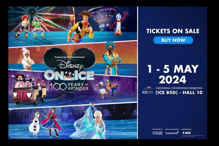Disney bersiap mengajak keluarga untuk memberikan petualangan seru yang bernama Disney On Ice presents 100 Years of Wonder.
