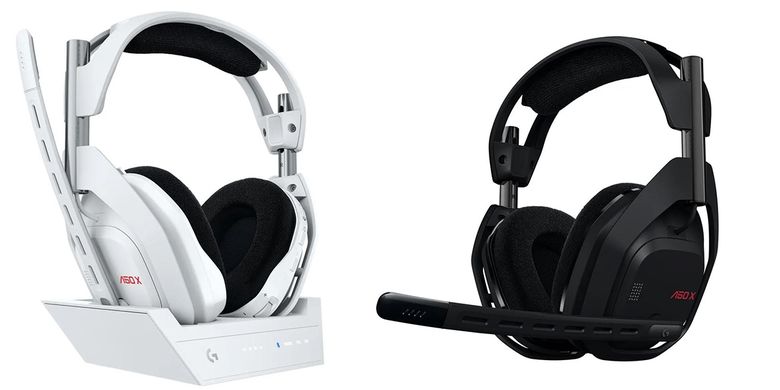 Headset Wireless Logitech Astro A50 X tersedia dalam pilihan warna hitam dan putih