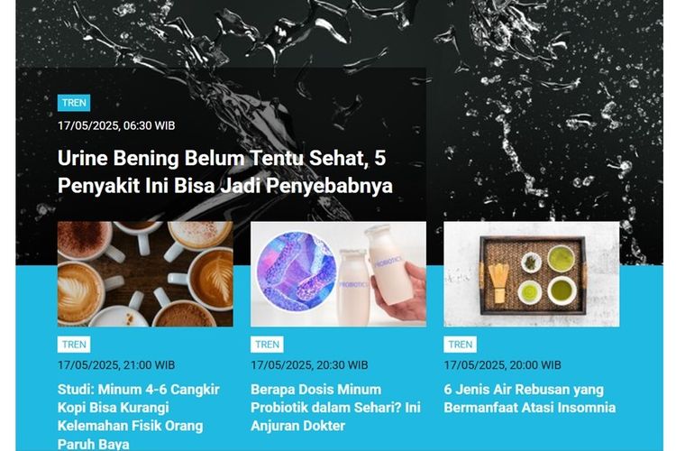 [POPULER TREN] Urine Bening Belum Tentu Sehat | Kata POGI soal Dokter Umum Akan Diizinkan Lakukan Operasi Caesar