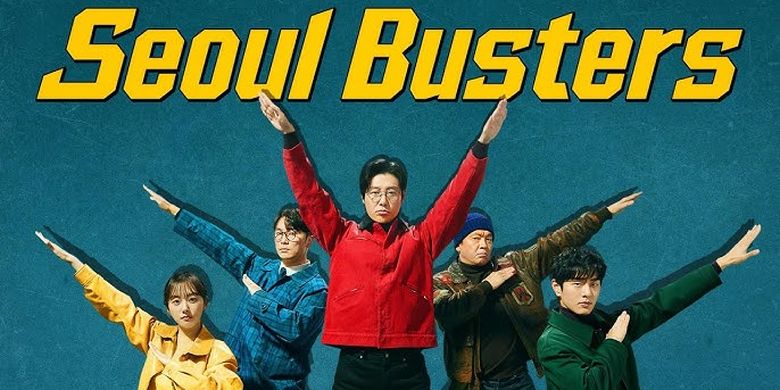 Drama Korea Seoul Busters yang ditayangkan Disney+.