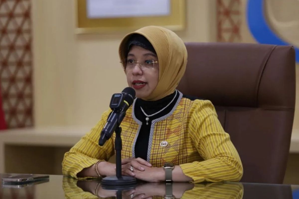 Kepala Badan Pusat Statistik (BPS) Amalia Adininggar Widyasanti
