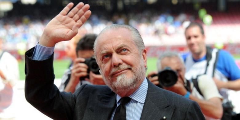 Presiden Napoli, Aurelio De Laurentiis.