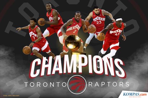 INFOGRAFIK: Toronto Raptors Juara NBA 2019
