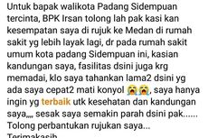 Penjelasan RSUD Padang Sidempuan soal Pasien PDP Hamil Keluhkan Fasilitas Melalui 