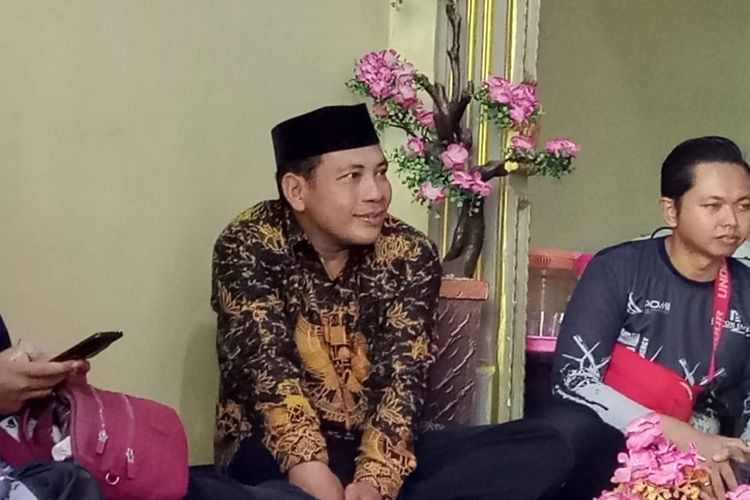 Kepala Desa Plaosan Tosan di Desa Plaosan, Probolinggo, Jawa Timur.