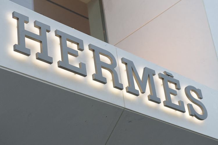 The new Hermes boutique on Rodeo Drive in Beverly Hills, California on September 3, 2013.  Founded in 1837, the French luxury designer is known for producing high quality and high priced leather goods, including the coveted Birkin Bag.  AFP PHOTO / Robyn Beck (Photo by ROBYN BECK / AFP)