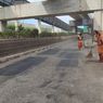 Sering Terendam Air karena Tak Ada Saluran, Jalan Dekat Stasiun MRT Lebak Bulus Kerap Rusak