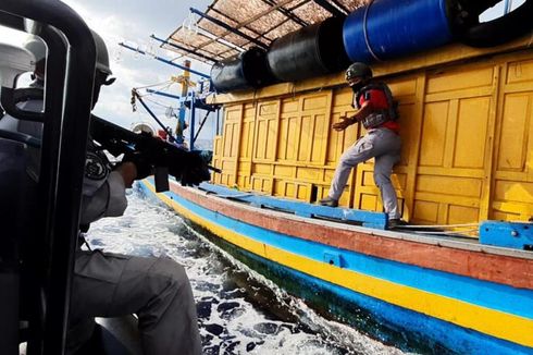 Curi Ikan di Perairan Indonesia, Kapal Asing Berbendera Vietnam Ditangkap