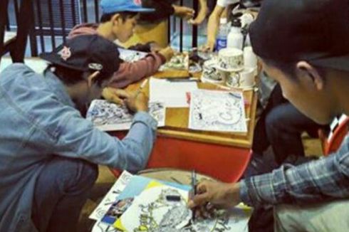 Sketch Battle, Menilik Geliat Seni Urban Banyumas